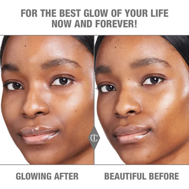 Charlotte Tilbury Glow Toner - Hydrating & Brightening Facial Toner for Radiant Skin | Perfect for Daily Skincare Routine & Pre-Makeup Prep