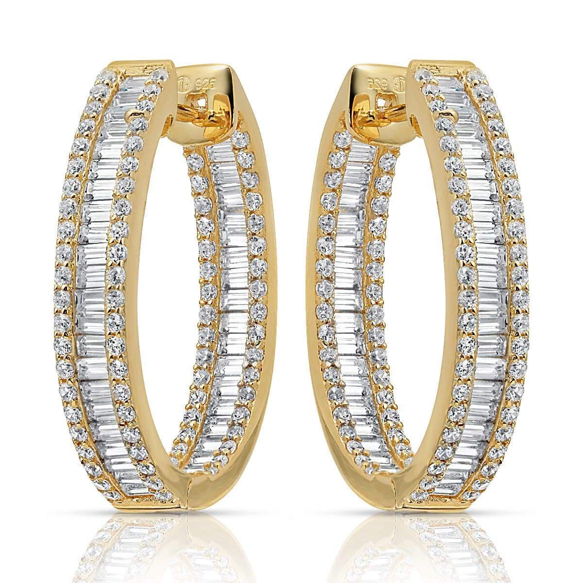 Baguette Lover Hoops - Trendy French Bread Inspired Earrings for Women | Perfect Gift for Foodies & Fashion Lovers | Wear to Parties, Dates & Casual Outings