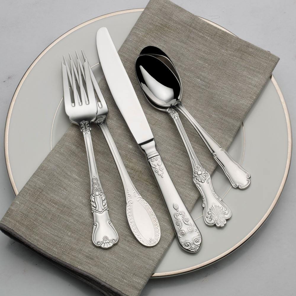 Premium 20-Piece Stainless Steel Flatware Set - Service for 4 - Elegant Silverware for Fine Dining, Dinner Parties & Everyday Use