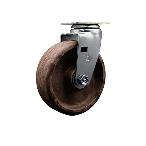 Swivel - No Brake - Brown