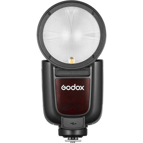 Godox V1Pro Round Head Flash Speedlite for Olympus & Panasonic Cameras - Perfect for Portrait, Wedding, and Studio Photography