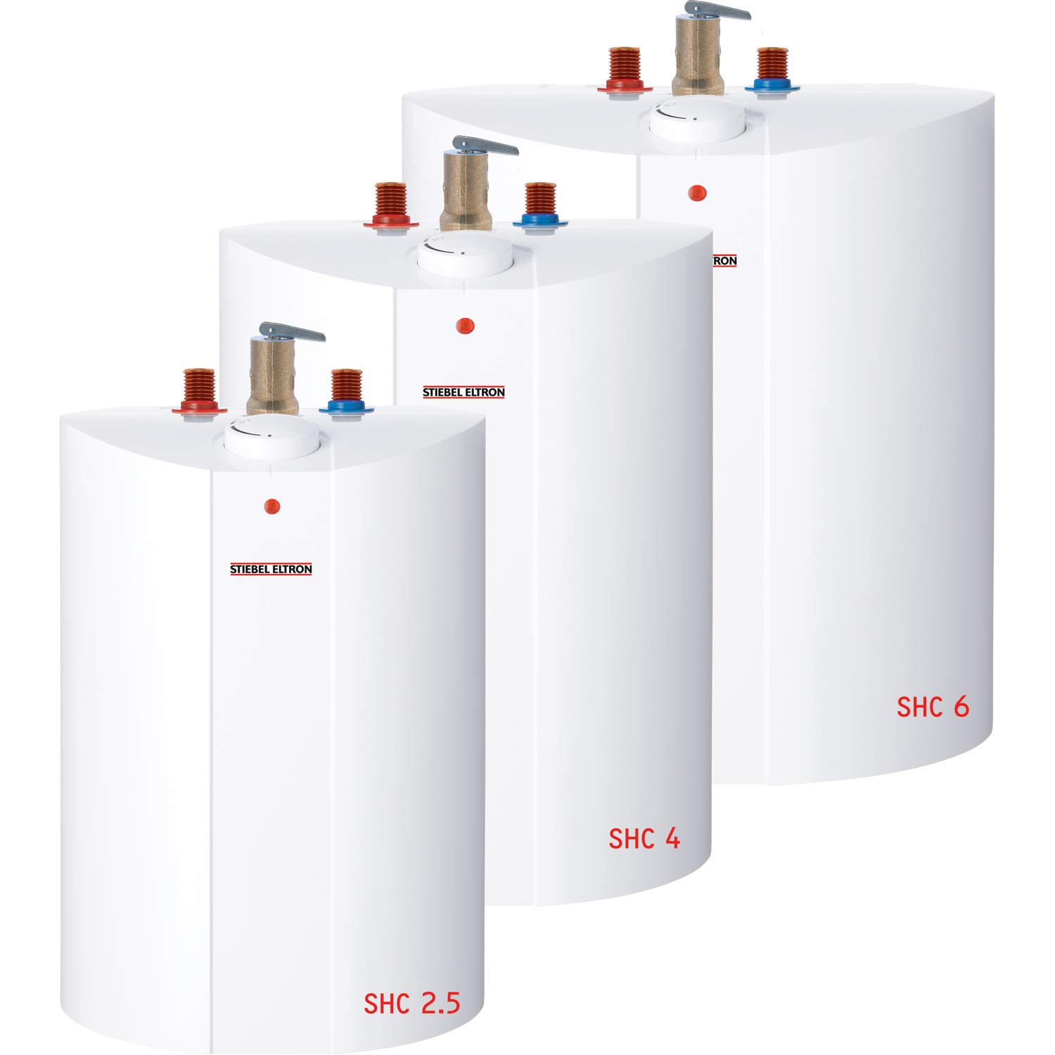 Stiebel Eltron 235089 SHC 6 6-Gallon Point-of-Use Electric Water Heater - Compact Tankless Design for Small Homes, Apartments & RVs | Energy Efficient Hot Water Solution for Sinks, Showers & Washing Machines