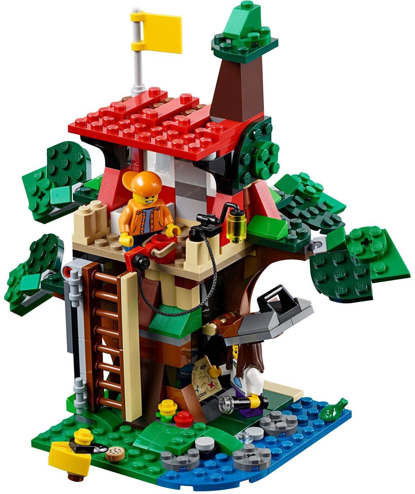 LEGO 31053 Treehouse Adventures Building Kit - Creative Construction Toy for Kids, STEM Learning, Fun Family Activity - Perfect for Birthday Gifts & Indoor Playtime