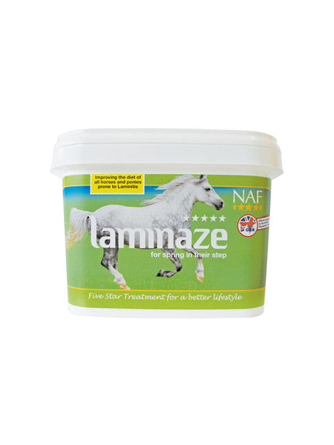 NAF Laminaze - Natural Horse Calming Supplement for Stress & Anxiety Relief - Perfect for Travel, Competition & Training