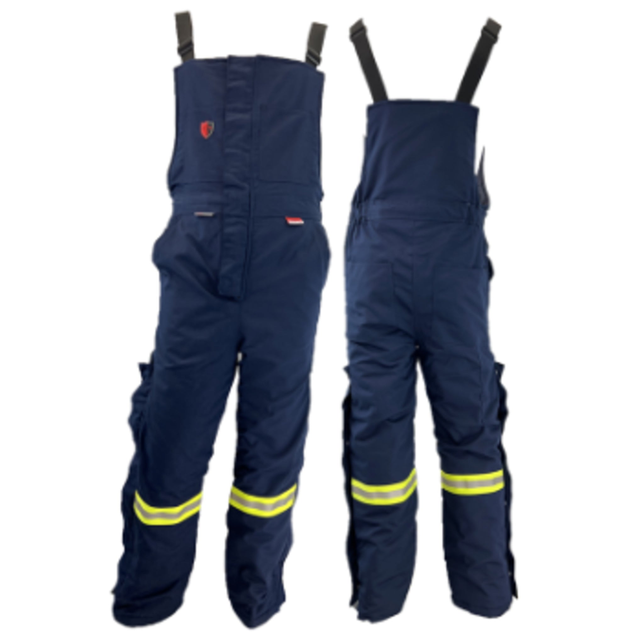 Atlas 2192 Guardian® FR/Arc Flash Winter Insulated Bib Overalls - HRC 4, ATPV 41 cal/cm², 8 oz 88% Cotton/12% Nylon Shell with Modacrylic Lining | Flame Resistant Workwear for Electricians & Utility Workers in Cold Weather | Limited Sizes Available