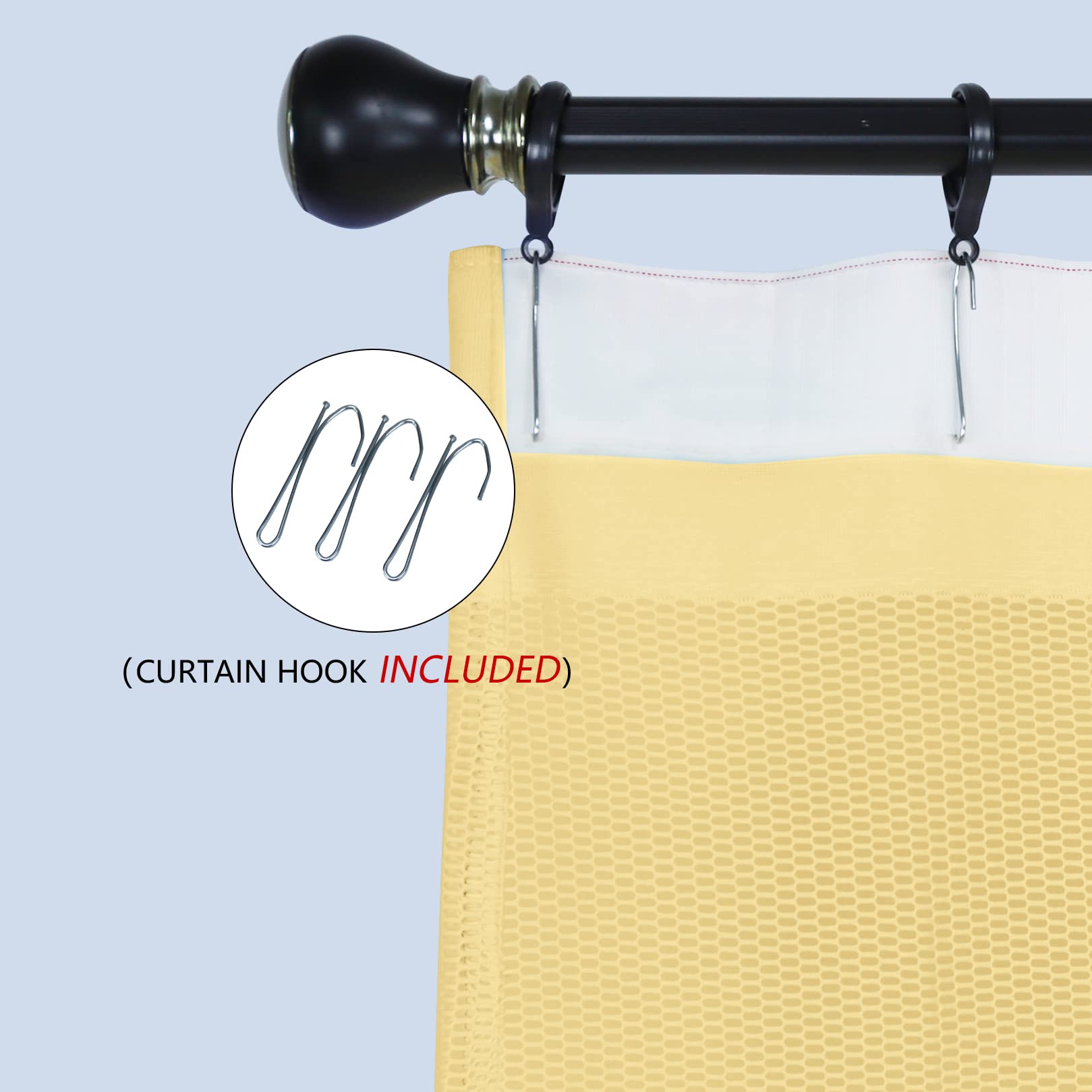 Flame Retardant Hospital Privacy Curtain - 15x8FT Medical Room Divider for Clinics, Labs & Schools | Beige Cubicle Curtain for Patient Privacy & Infection Control | Ideal for Healthcare Facilities & Emergency Rooms