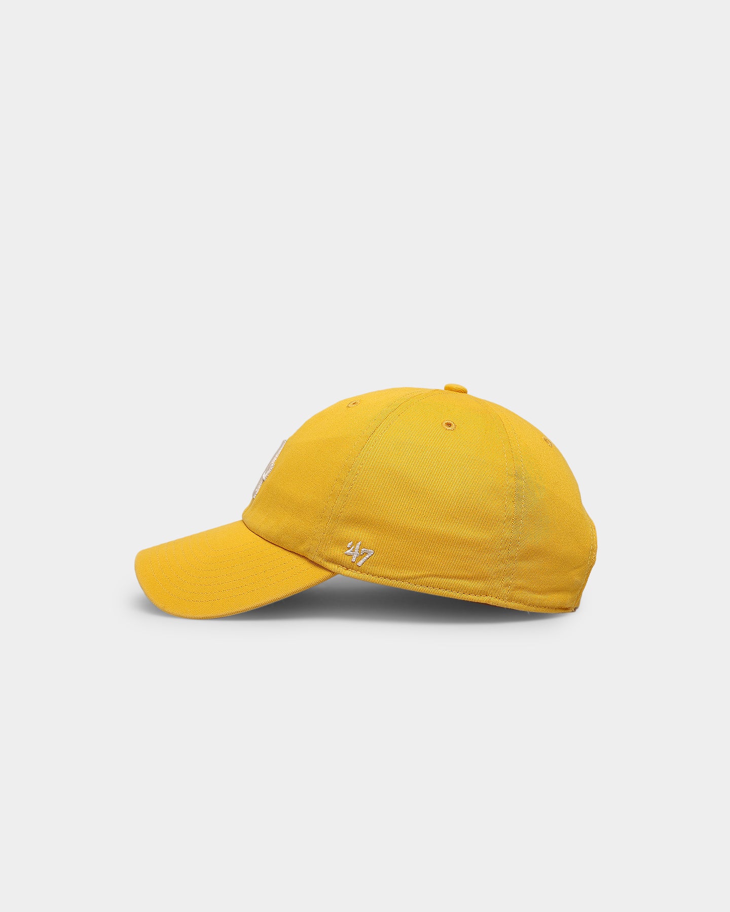 47 Brand Los Angeles Dodgers 'Lemon Sorbet' Adjustable Strapback Snapback Hat - Yellow Gold Baseball Cap for Men & Women - Perfect for Game Day, Sports Events & Streetwear Fashion