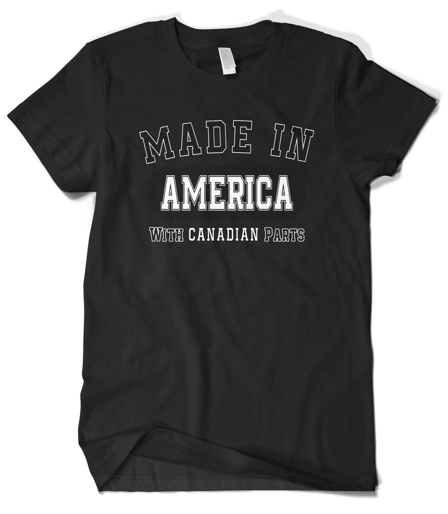 Cybertela Men's Premium American-Made T-Shirt with Canadian Materials | Comfortable & Durable for Casual Wear, Workouts & Everyday Use