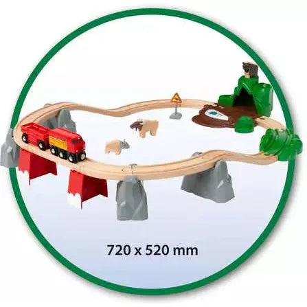 Brio Nordic Wooden Animal Toy Set - 12 Piece Forest Animal Figures for Kids | Perfect for Imaginative Play, Educational Learning & Toddler Gift Ideas