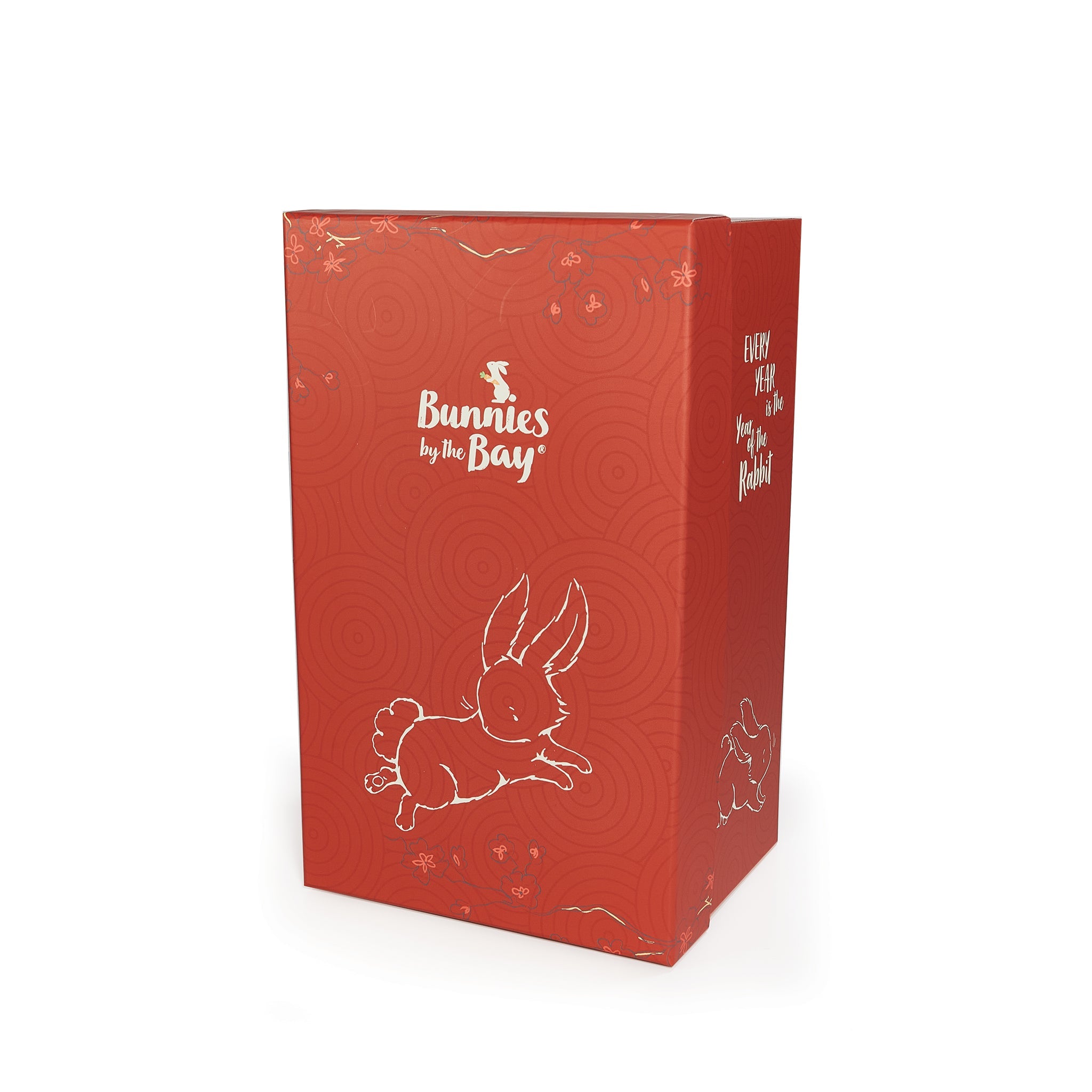 Limited Edition Year of the Rabbit Plush Toy - Collectible Bunny Stuffed Animal with Red Gift Box - Perfect for Chinese New Year Gifts & Home Decor