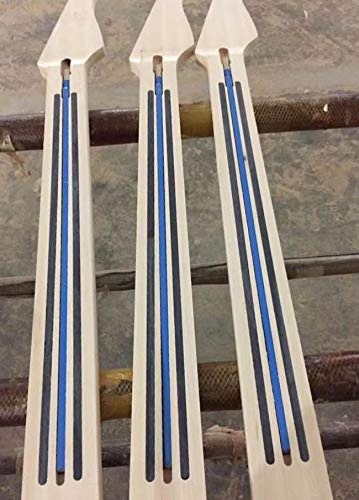 Guyker 2-Pack Carbon Fiber Guitar Neck Reinforcement Rods 3x6x450mm - Truss Rod Adjustment Tool for Electric & Acoustic Guitars - Perfect for DIY Guitar Repair and Maintenance