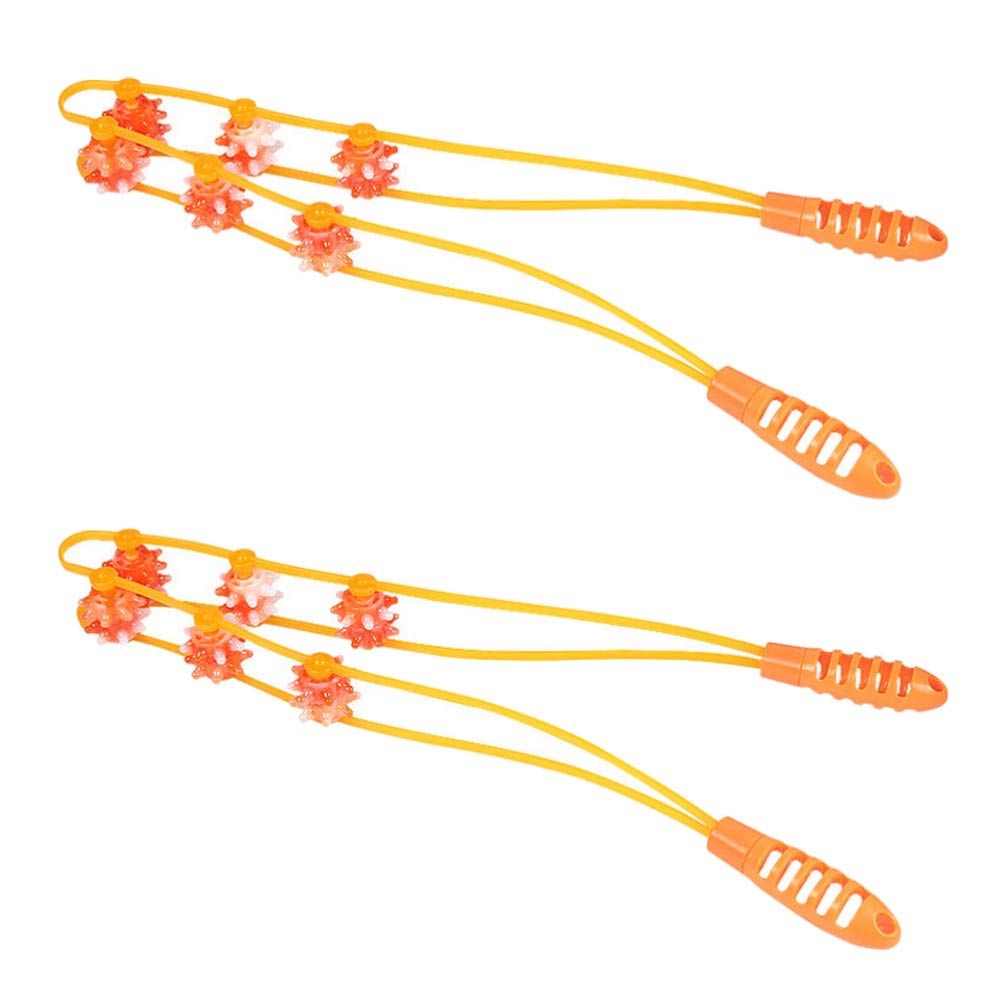 MILISTEN Leg Roller Stick 2 Pack - PP Massage Roller for Back, Legs & Body Pain Relief - Perfect for Home, Office & Gym Use