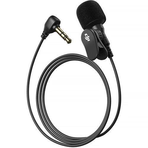 DJI Lavalier Microphone for Mic 2 - Professional Wireless Clip-on Mic for Vlogging, Interviews & Content Creation - Perfect for YouTube, TikTok & Live Streaming