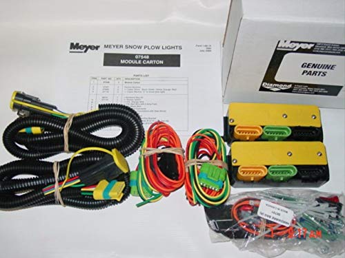 Meyer Products 7548 Snow Plow & Accessories for Trucks – Heavy Duty Winter Snow Removal Equipment for Driveways, Roads & Parking Lots