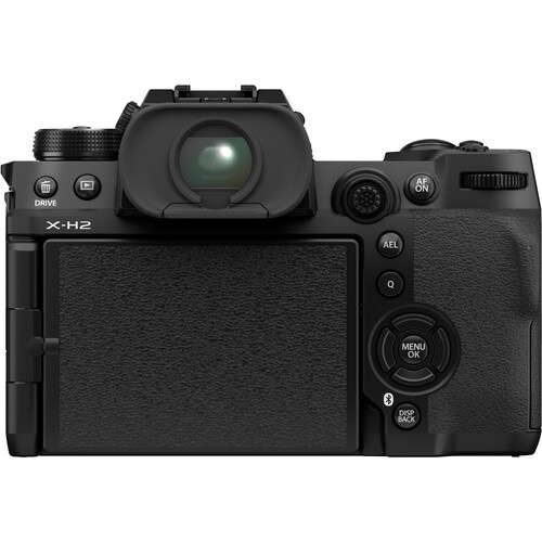 FUJIFILM X-H2 Mirrorless Camera Body (Black) with XF16-80mmF4 R OIS WR Lens Kit - Open Box - Perfect for Travel Photography & Professional Videography