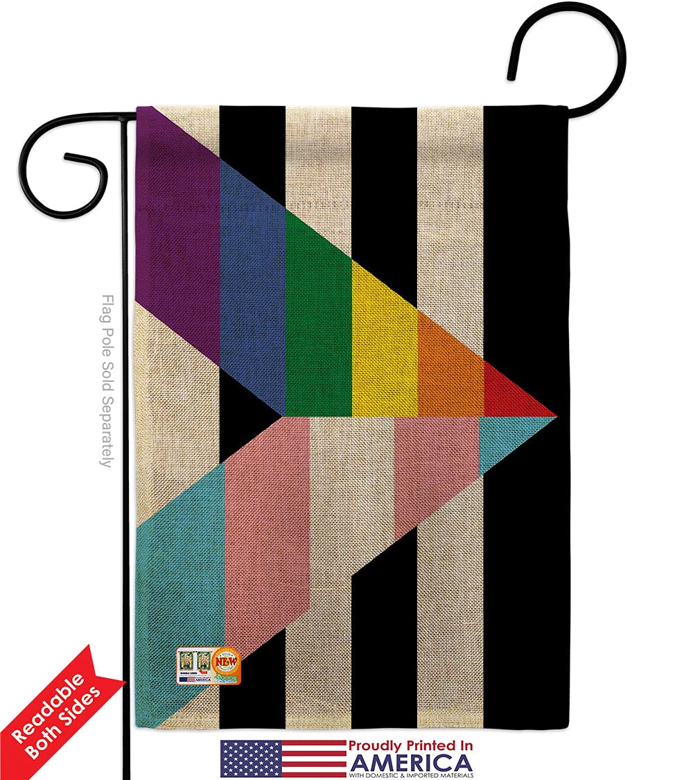 LGBTQ+ Pride Garden Flag Set - Rainbow Love & Ally Support for Yard Decor