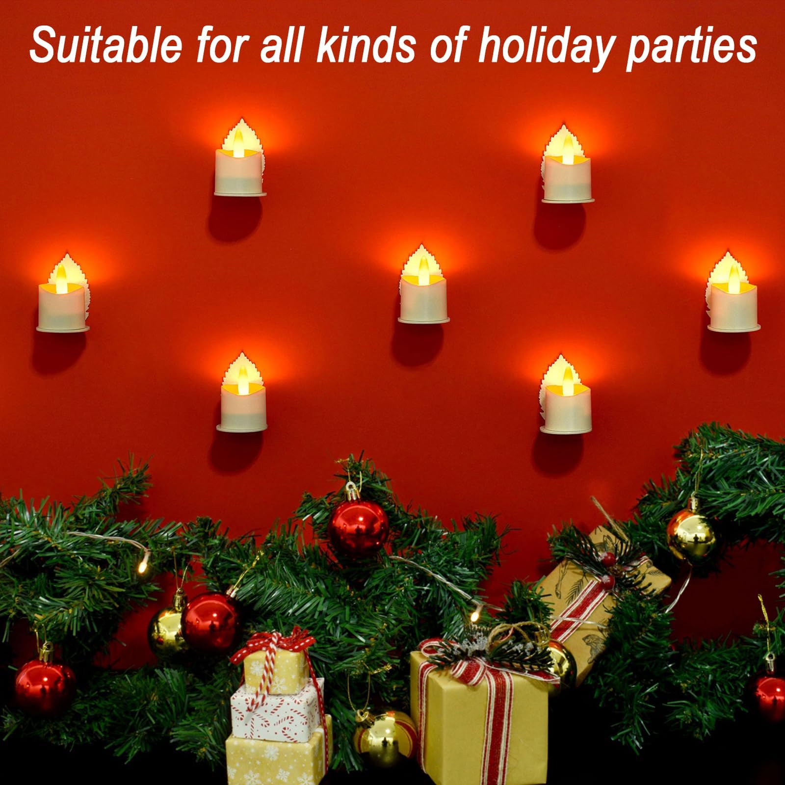 HL Flameless LED Candles with Remote & Timer - 12 Pack Rechargeable Waterproof Outdoor Tea Lights, 100+ Hours Battery Life, Warm White Votive Floating Candles for Wedding, Party, Festival Decor - Perfect for Home, Garden, Patio, and Holiday Lighting