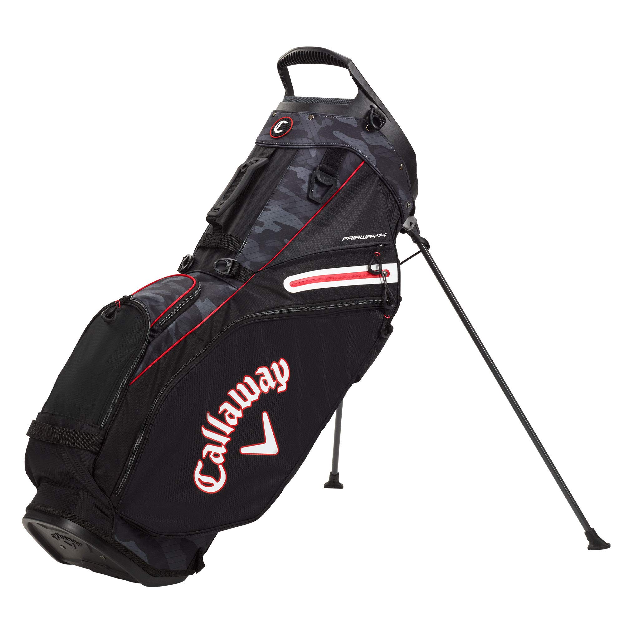 Callaway Golf 2021 Fairway 14 Stand Bag - Lightweight Golf Stand Bag with 14-Way Divider, Comfortable Dual Strap - Perfect for Golfers on the Course or Driving Range