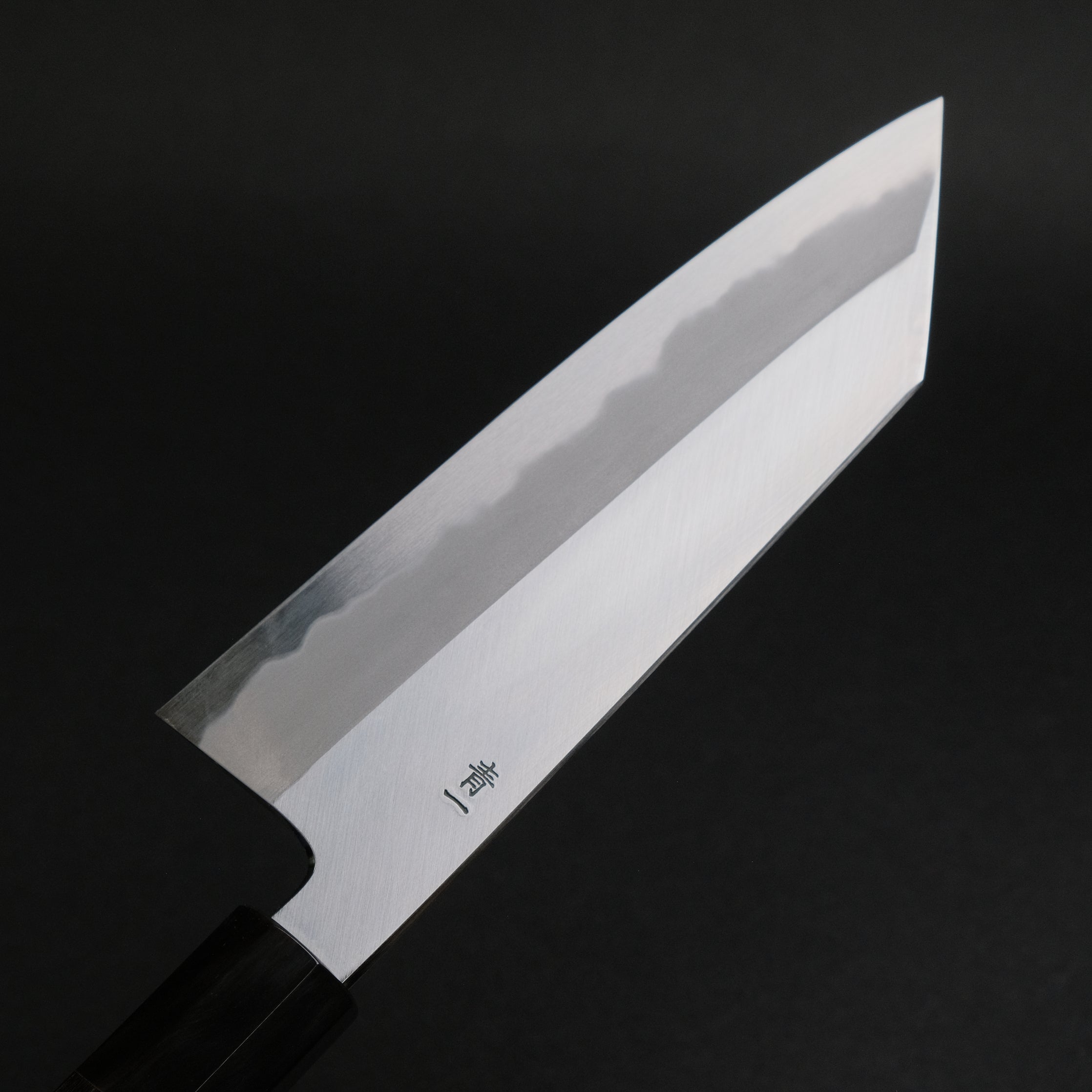 Premium Hitohira Tanaka Kyuzo Blue #1 Migaki Bunka Knife - Japanese High-Carbon Steel Blade with Ziricote Wood Handle - Perfect for Sushi, Vegetables & Precision Cutting