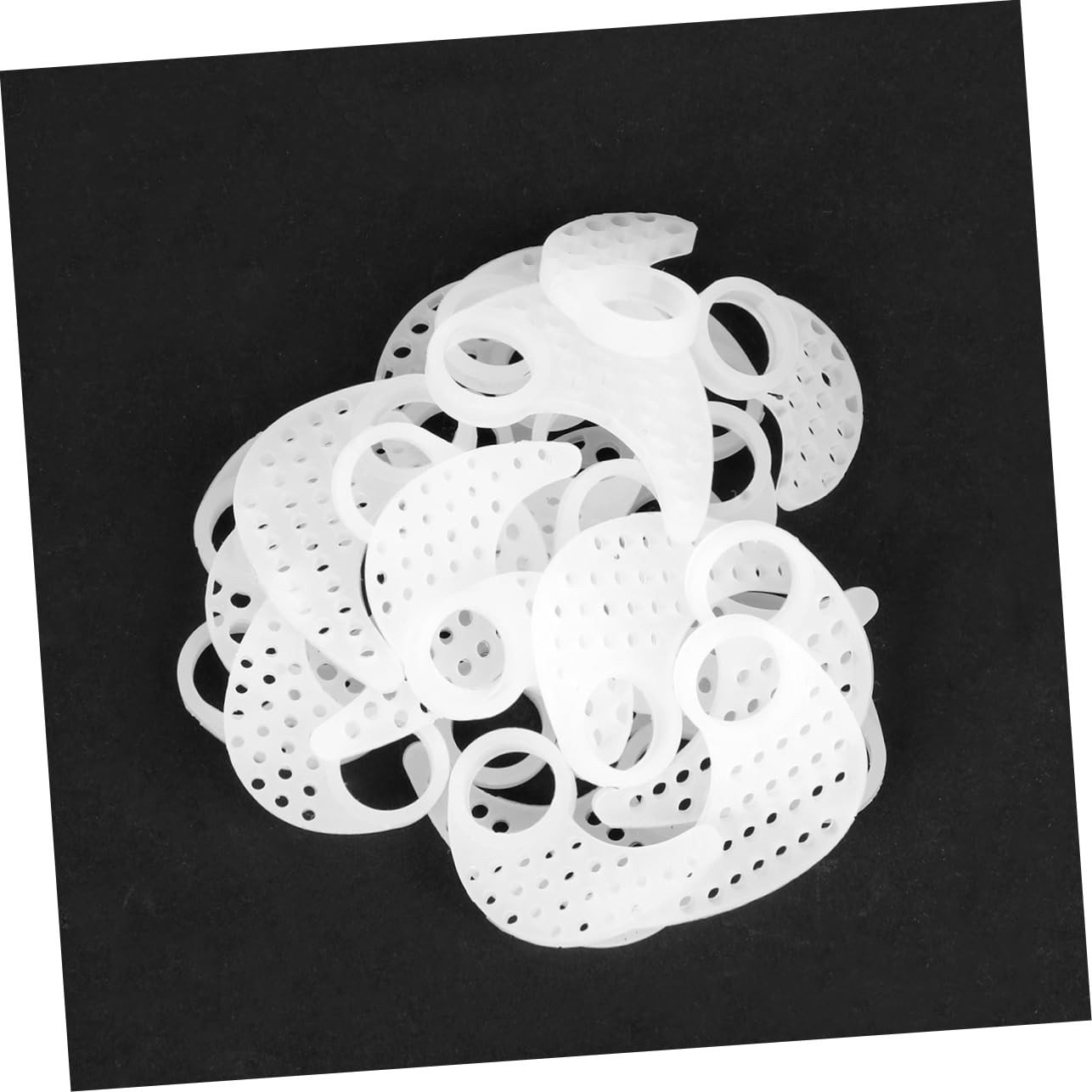 Jojofuny 30 Pcs White Earphone Covers - Replacement Earbud Hooks & In-Ear Headphone Cases for AirPods, Samsung, Sony (Great for Gym, Running, Travel)