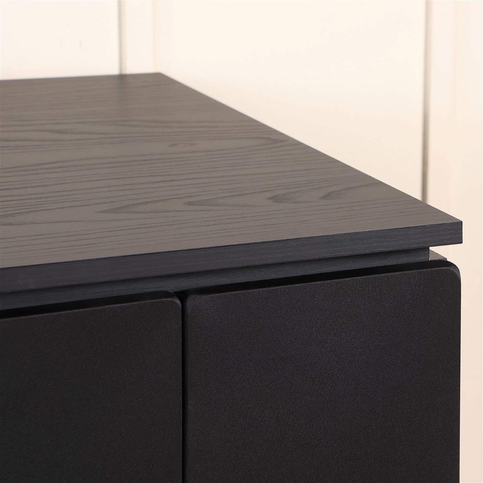 Tauris Broadway 2250BLK TV Stand Entertainment Center - Modern TV Console for Living Room, Bedroom & Home Theater