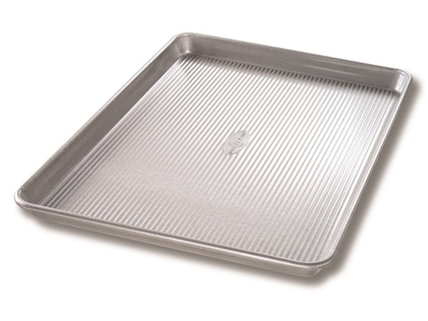 USA Half Sheet Pan with Lid - 13x18 Inch Baking Sheet for Oven, Cookies, Roasting & Meal Prep - Nonstick & Durable for Home & Commercial Use
