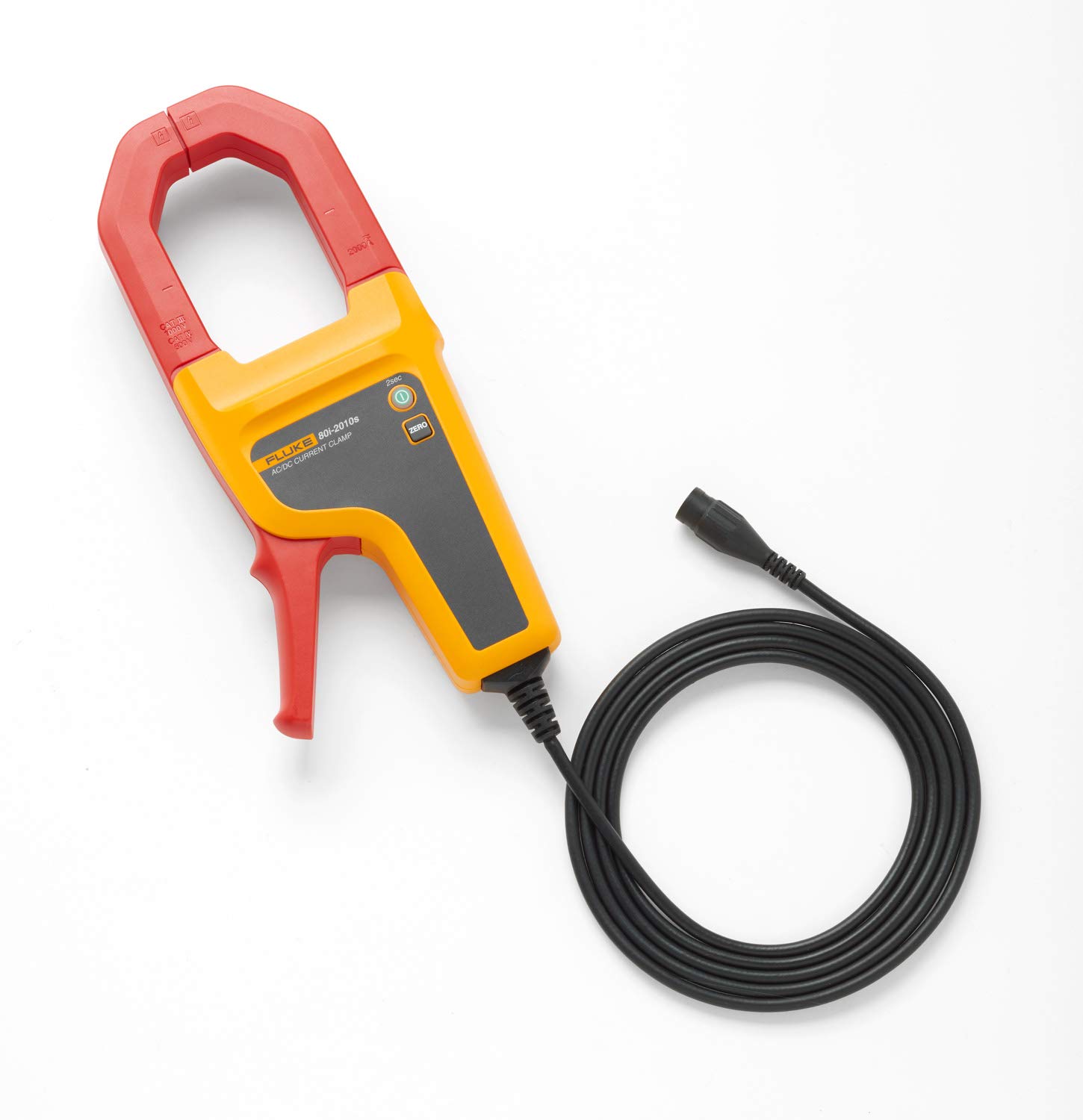 Fluke 80i-2010s 2000A AC/DC Current Clamp Meter - Professional Electrical Testing Tool for HVAC, Automotive & Industrial Applications