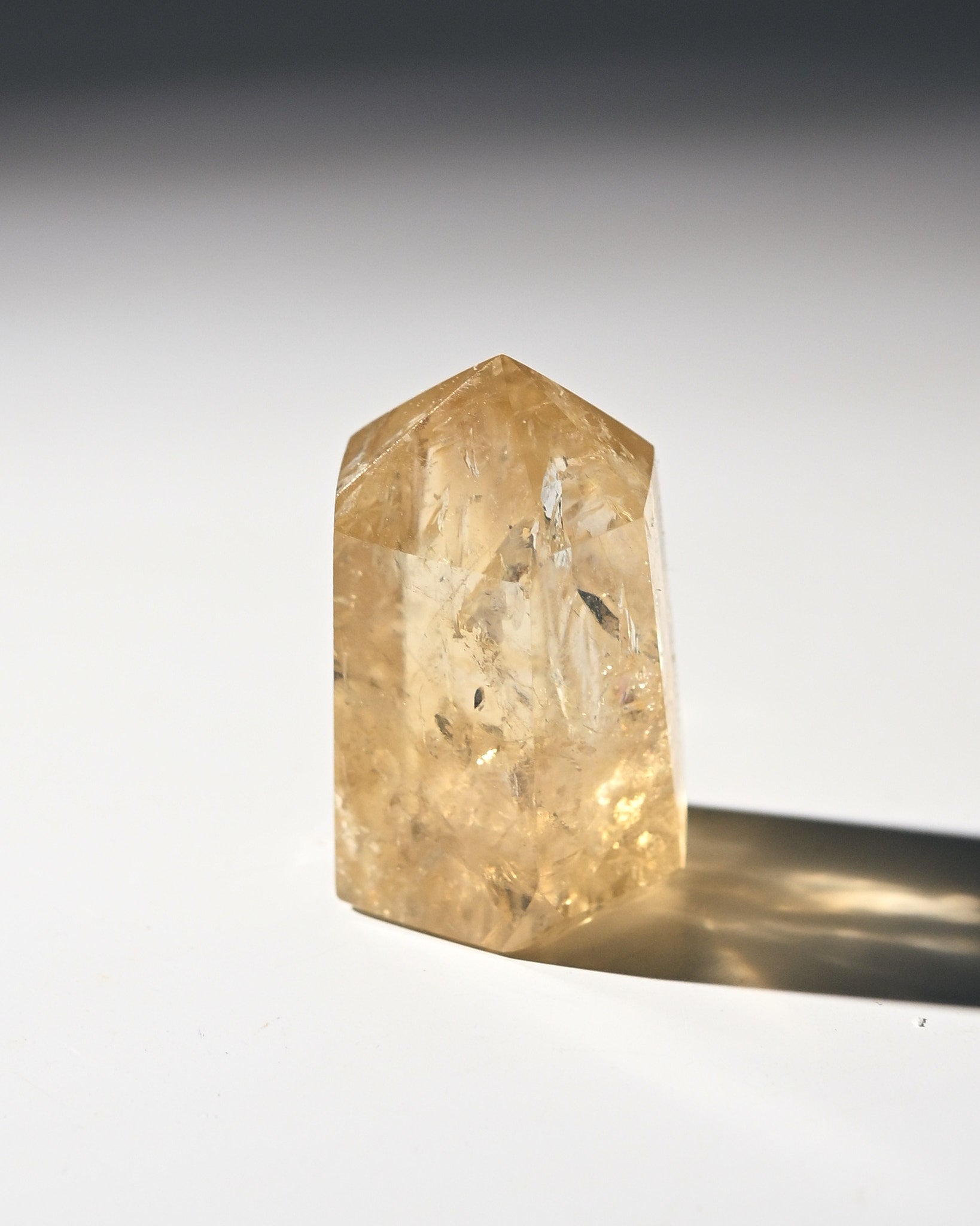 Natural Golden Citrine Point 2 Inch - Genuine Healing Crystal for Meditation, Chakra Balancing & Home Decor | Perfect for Spiritual Gifts, Yoga Spaces & Energy Work