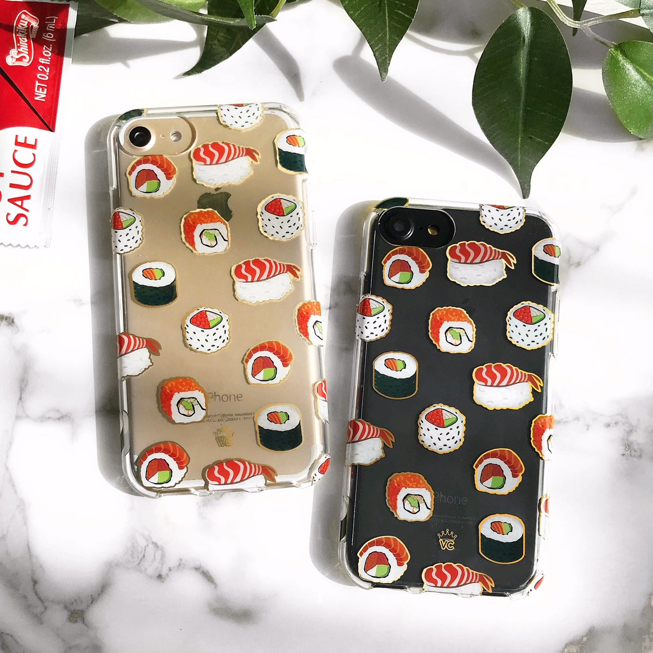 Clear iPhone Case for Sushi Lovers - Slim Protective Phone Cover for iPhone 12/13/14 Pro Max - Perfect for Foodies, Japanese Cuisine Enthusiasts & Sushi Restaurant Visits
