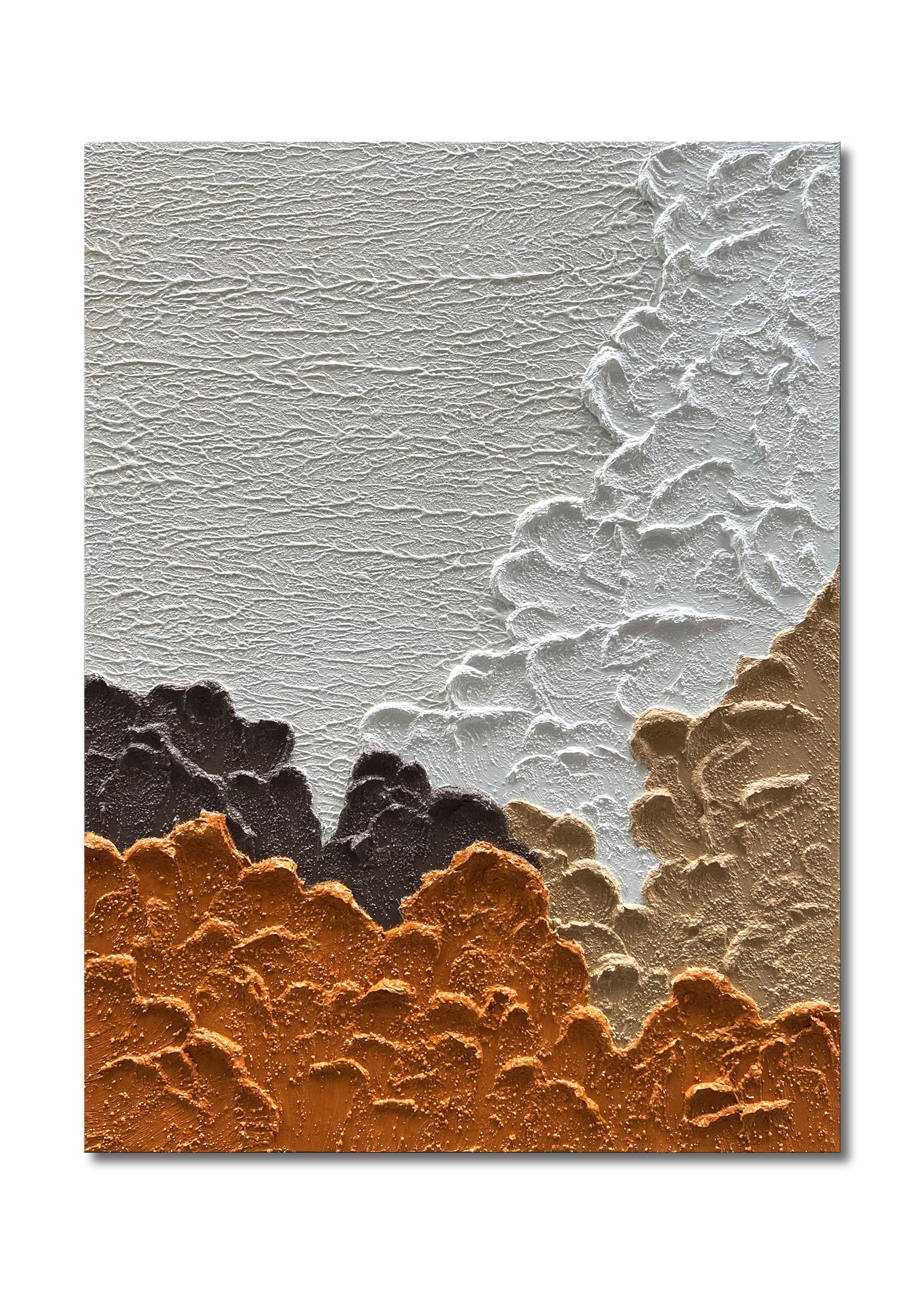 Limiyer Art 3D Heavy Texture Canvas Wall Art - Modern Abstract Painting for Home & Office Decor - 28x40 Inch - Perfect for Living Room, Bedroom & Dining Room Wall Decoration