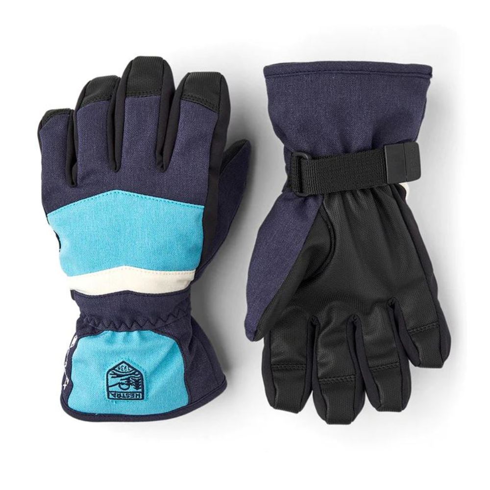 Hestra Atlas Gore-Tex Kids Ski Gloves - Waterproof & Warm Winter Gloves for Boys & Girls - Perfect for Skiing, Snowboarding & Outdoor Winter Activities