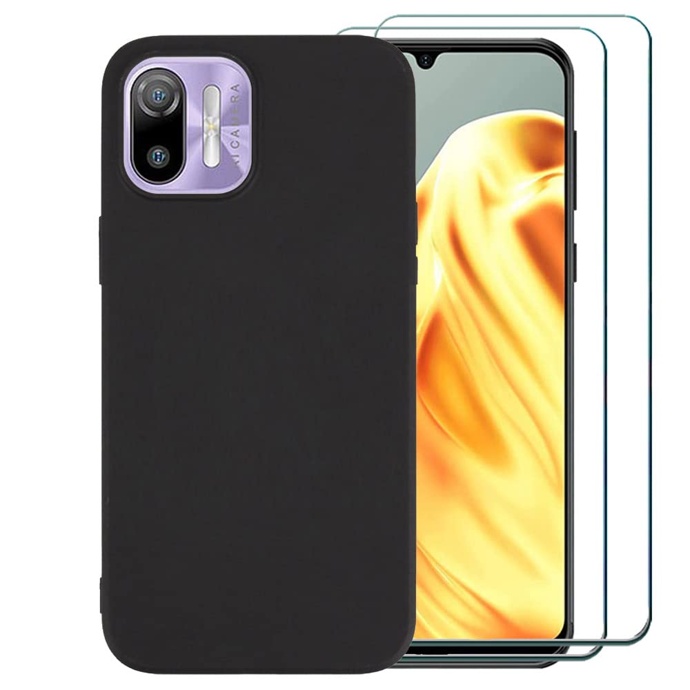 Ulefone Note 6/6P/6T Case with Screen Protector - Slim Shock Absorbing TPU Silicone Cover 360° Protection | Perfect for Daily Use, Travel & Outdoor Activities