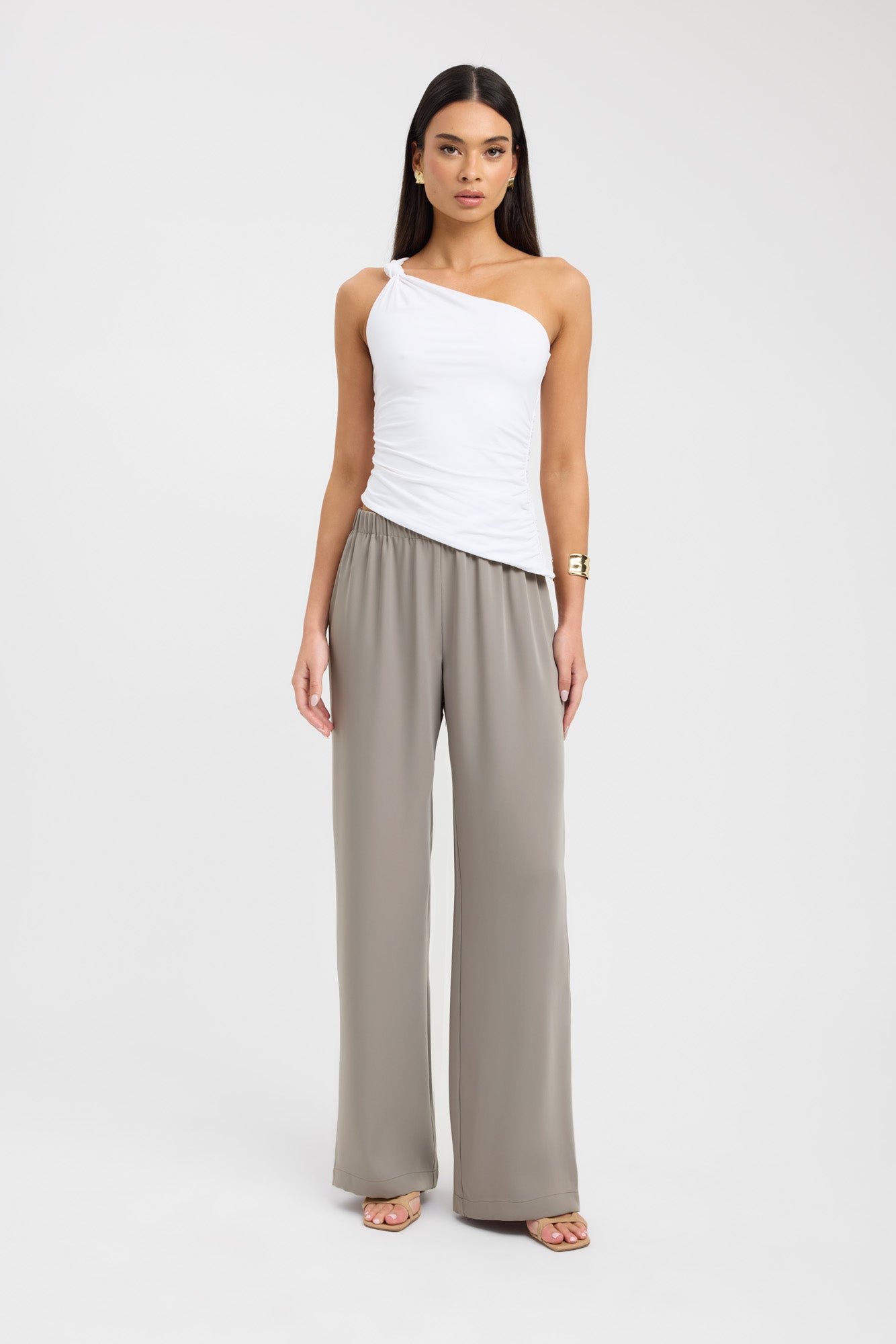 Maria High Waist Stretch Elastic Pants for Women - Comfortable Workout Yoga Lounge Pants - Perfect for Gym, Running, Travel & Everyday Wear