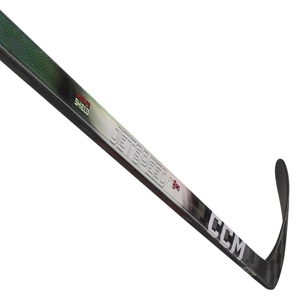 CCM Jetspeed FT8 Pro Junior Ice Hockey Stick - Lightweight Composite Hockey Stick for Youth Players - Perfect for Practice, Training & Games
