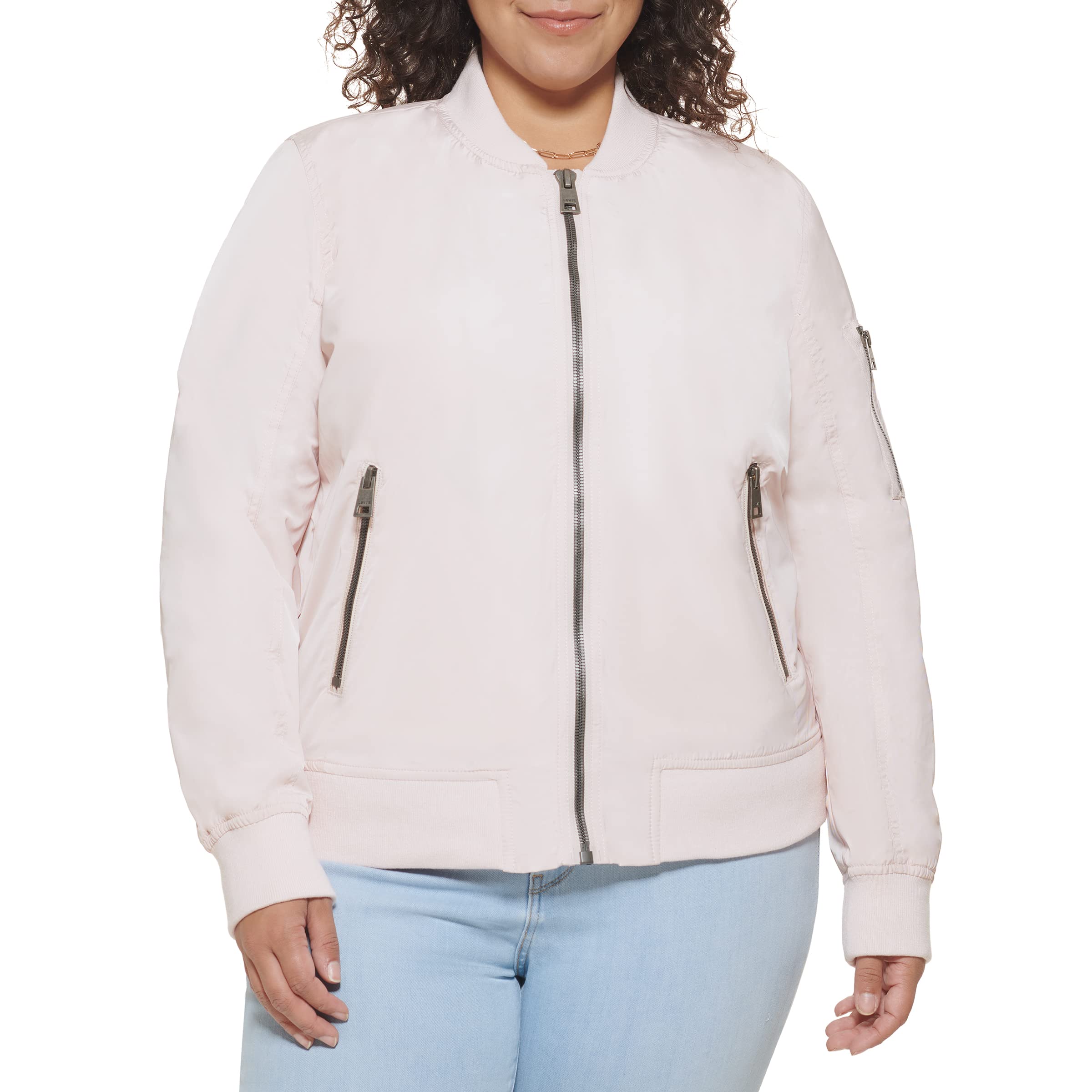 Levi's Women's Melanie Newport Bomber Jacket - Lightweight Casual Outerwear (Regular & Plus Size) | Perfect for Spring Layering, Streetwear Fashion & Everyday Wear