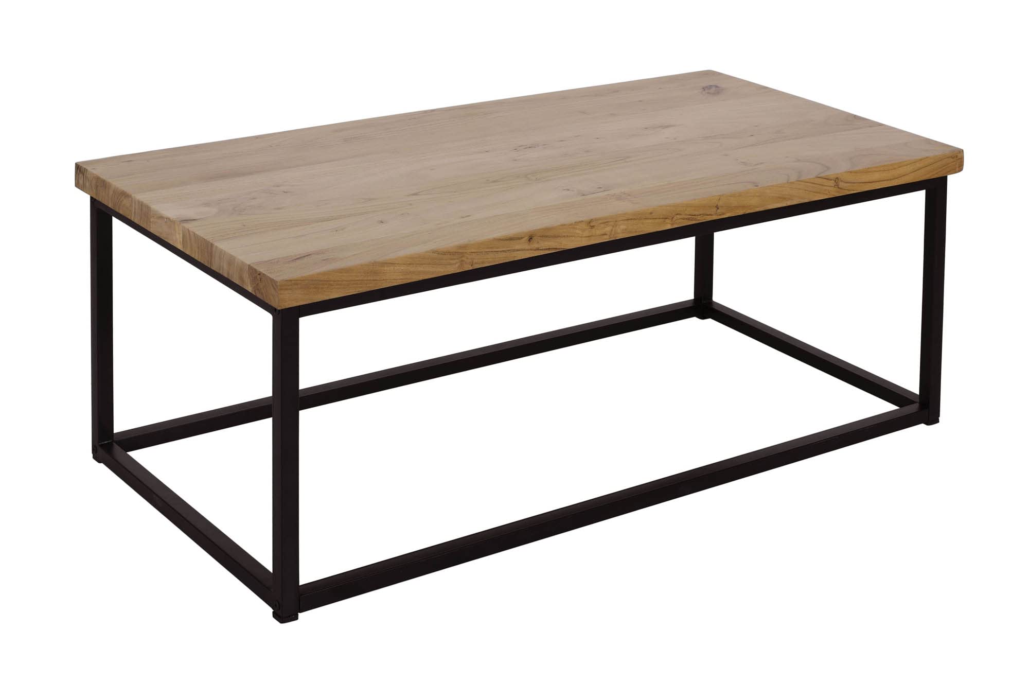 Modern Solid Wood Coffee Table - Mid-Century Style Living Room Furniture for Home & Office Decor