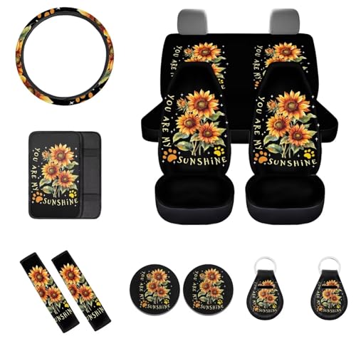 Sunflower Dog Paw Text