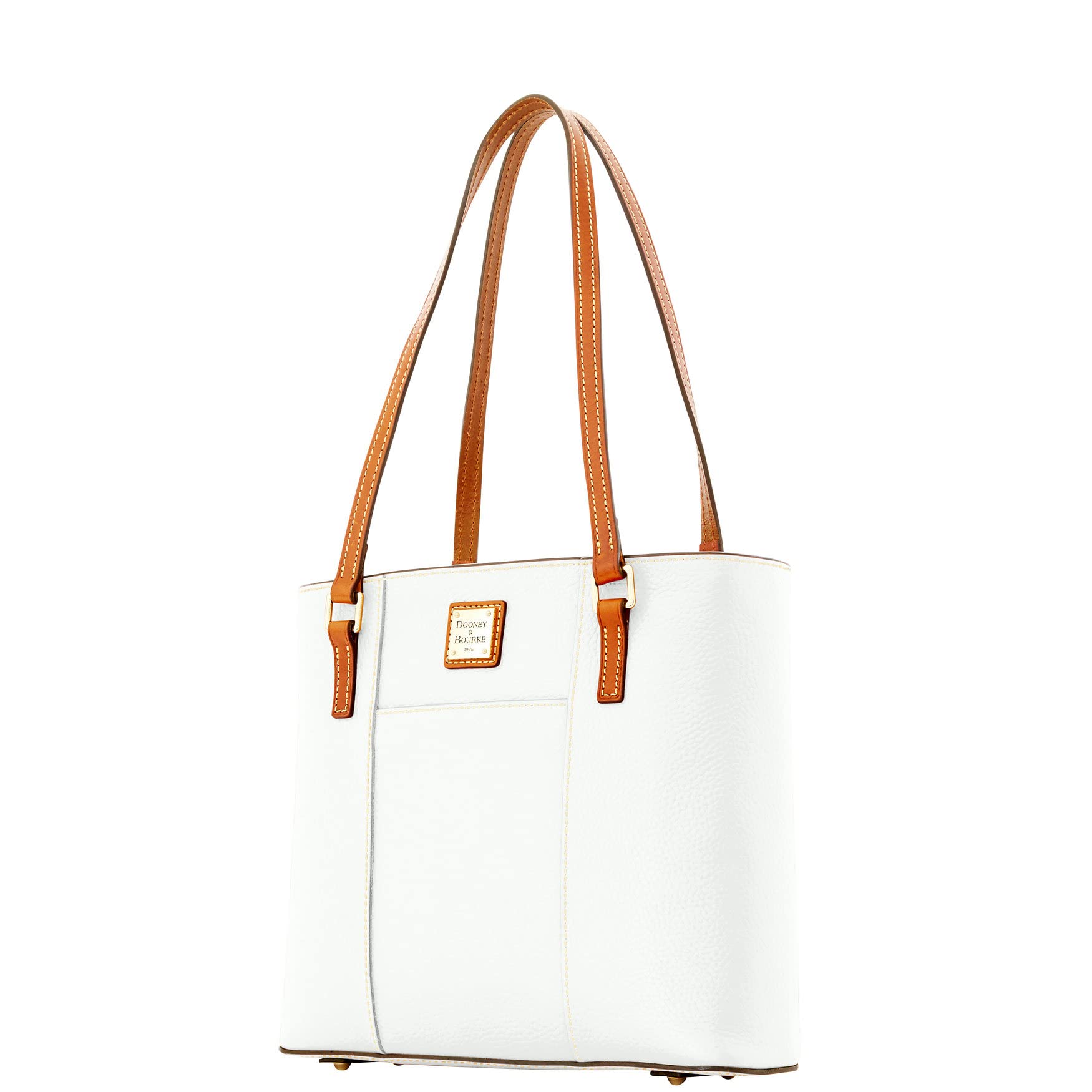 Dooney & Bourke Women's Small Lexington Pebble Grain Leather Tote Bag with Long Shoulder Straps - Perfect for Work, Travel & Everyday Use