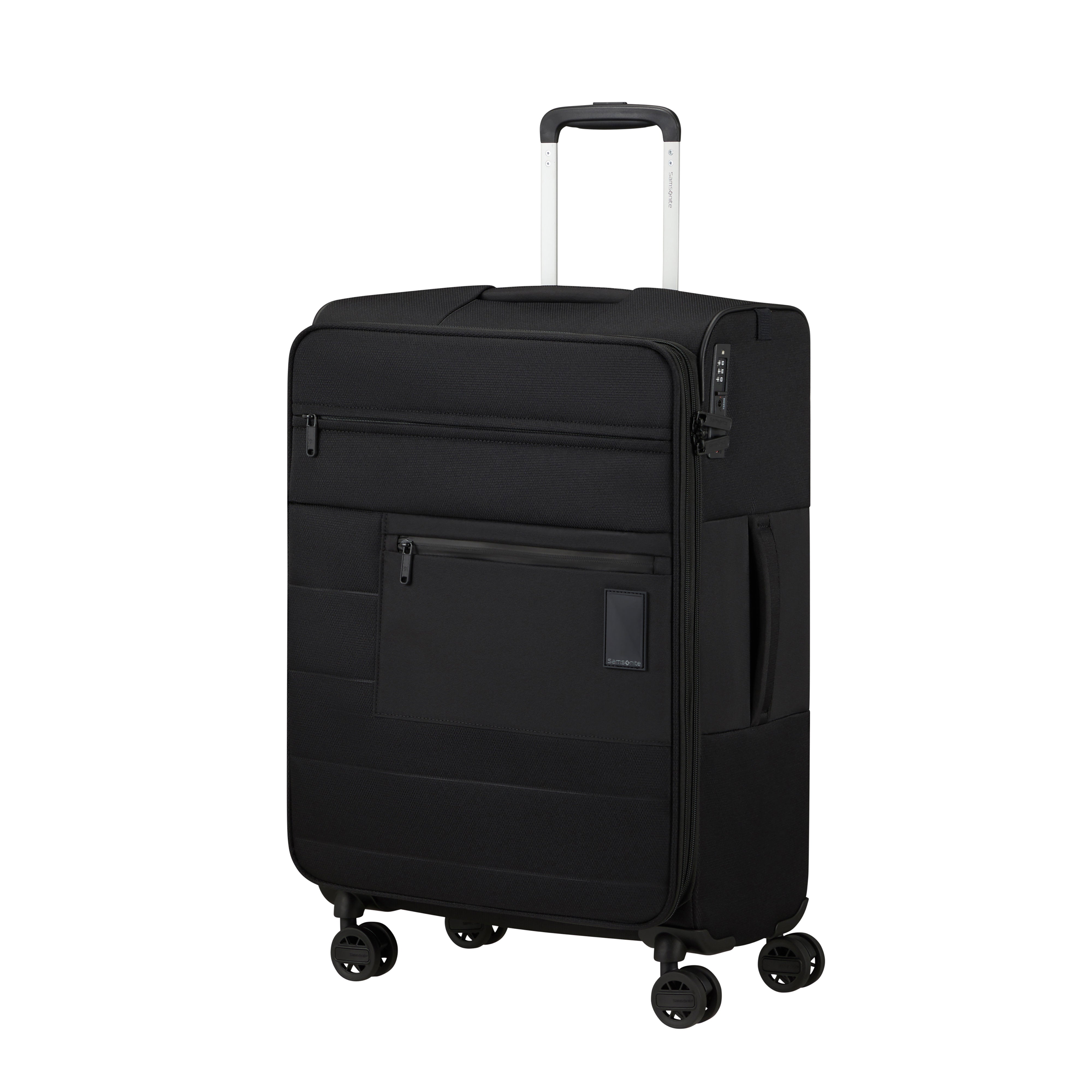 Samsonite Vaycay 3 Piece Spinner Luggage Set - Lightweight Expandable Suitcase with 360° Wheels for Travel, Vacation & Business Trips (Black)