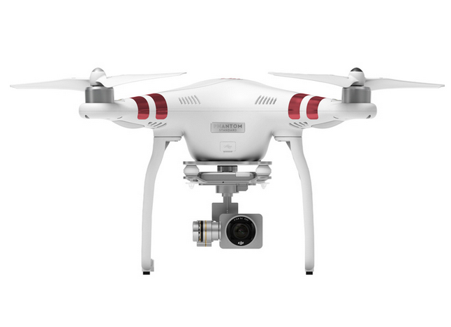 DJI Phantom 3 Standard Drone with 2.7K HD Camera & 3-Axis Gimbal Stabilizer - Professional Aerial Photography Quadcopter for Beginners & Hobbyists - Perfect for Travel, Real Estate, and Outdoor Adventures