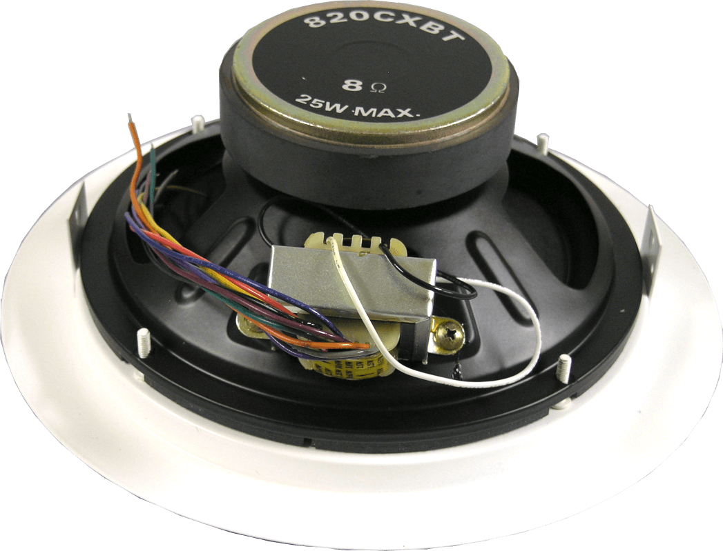 McBride 820C/8A/25 White Speaker Assembly - High-Quality Replacement Speaker for Audio Systems | Perfect for Home Theater, Car Audio, and Professional Sound Setups