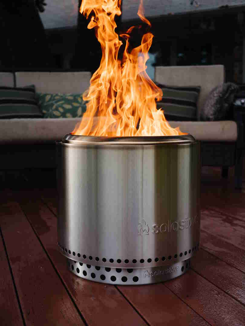 Solo Stove Bonfire 2.0 Smokeless Fire Pit with Stand - Portable Outdoor Camping Fire Pit for Backyard, Patio, Beach & Camping Adventures