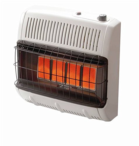 Mr. Heater 30,000 BTU Vent-Free Radiant Propane Heater for Indoor Use - Perfect for Garages, Workshops & Camping