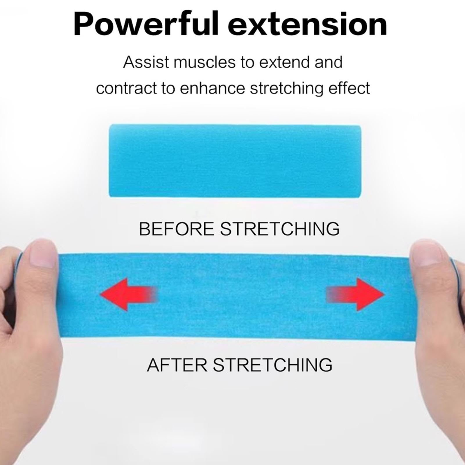 **Elastic Cotton Athletic Tape - Breathable & Flexible Sports Tape for Wrist, Ankle & Knee Support | Precut Strips for Easy Application | Ideal for Running, Gym Workouts & Injury Recovery**