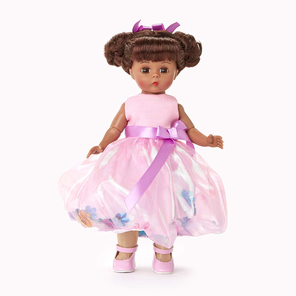 Madame Alexander 8-Inch Birthday Joy Doll with Dark Skin Tone & Brunette Hair - Perfect Gift for Birthdays, Collectors & Special Occasions