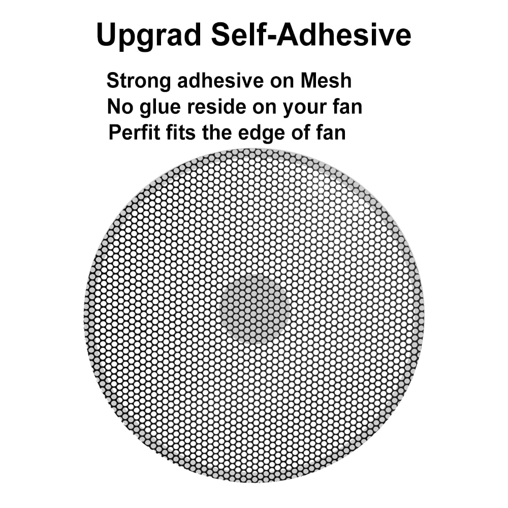 4 Pack Dust Filter for PS5 Slim Heatsink Fan - Dust Cover with Cooling Vents | Compatible with PS5 Slim Console | Prevent Dust & Improve Airflow | Perfect for Gaming Setup & Home Entertainment System
