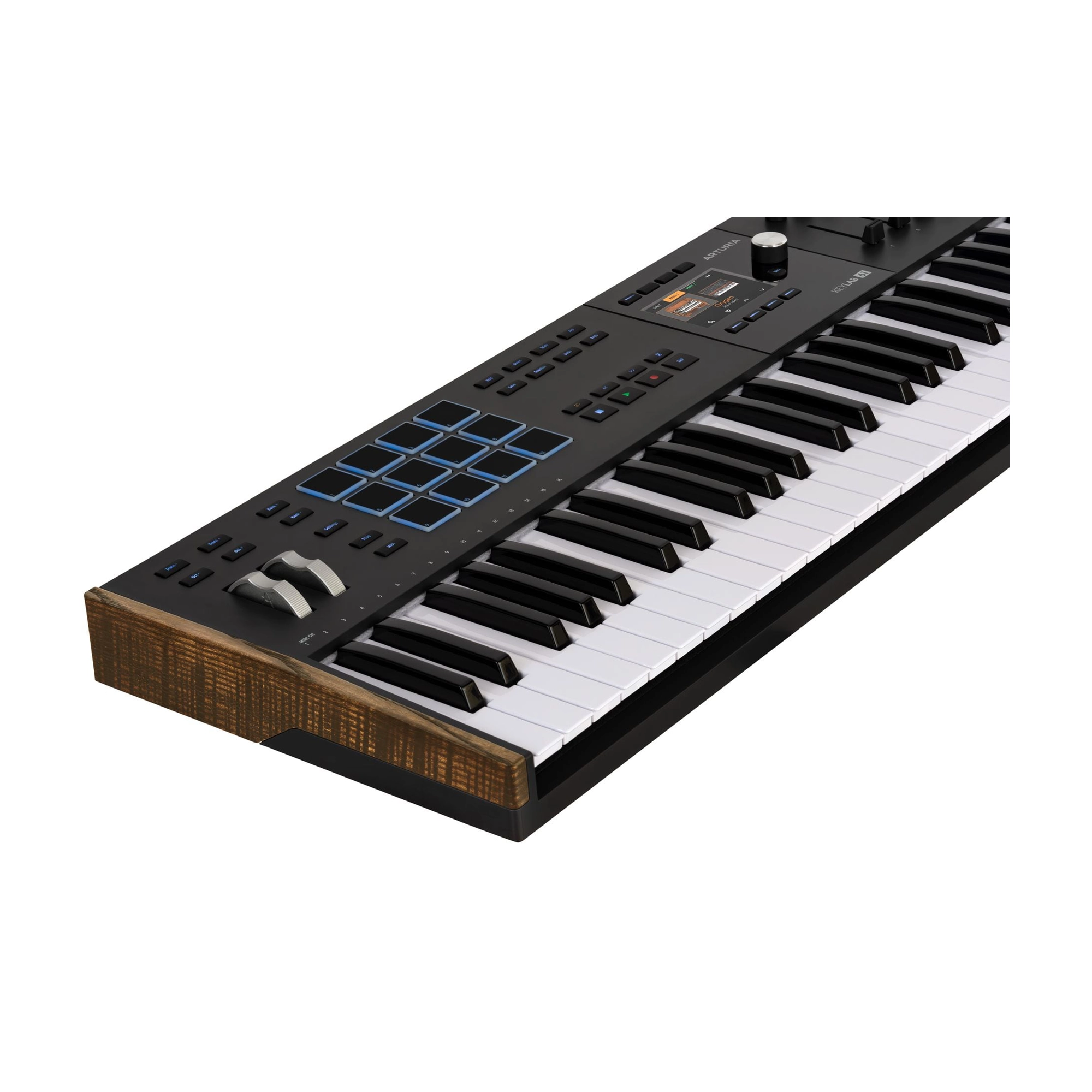 Arturia KeyLab Mk3 49-Key MIDI Keyboard Controller - Premium Black Edition for Music Production, Studio Recording & Live Performances