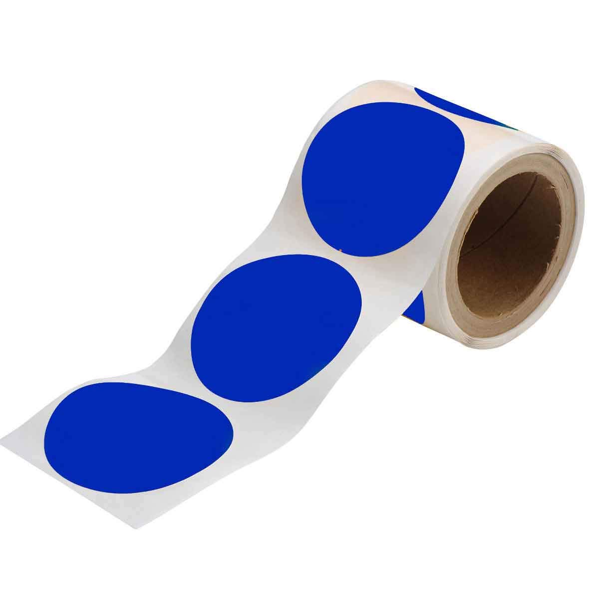 Brady 104402 ToughStripe Nonabrasive Dot Shaped Floor Marking Tape - 3.5