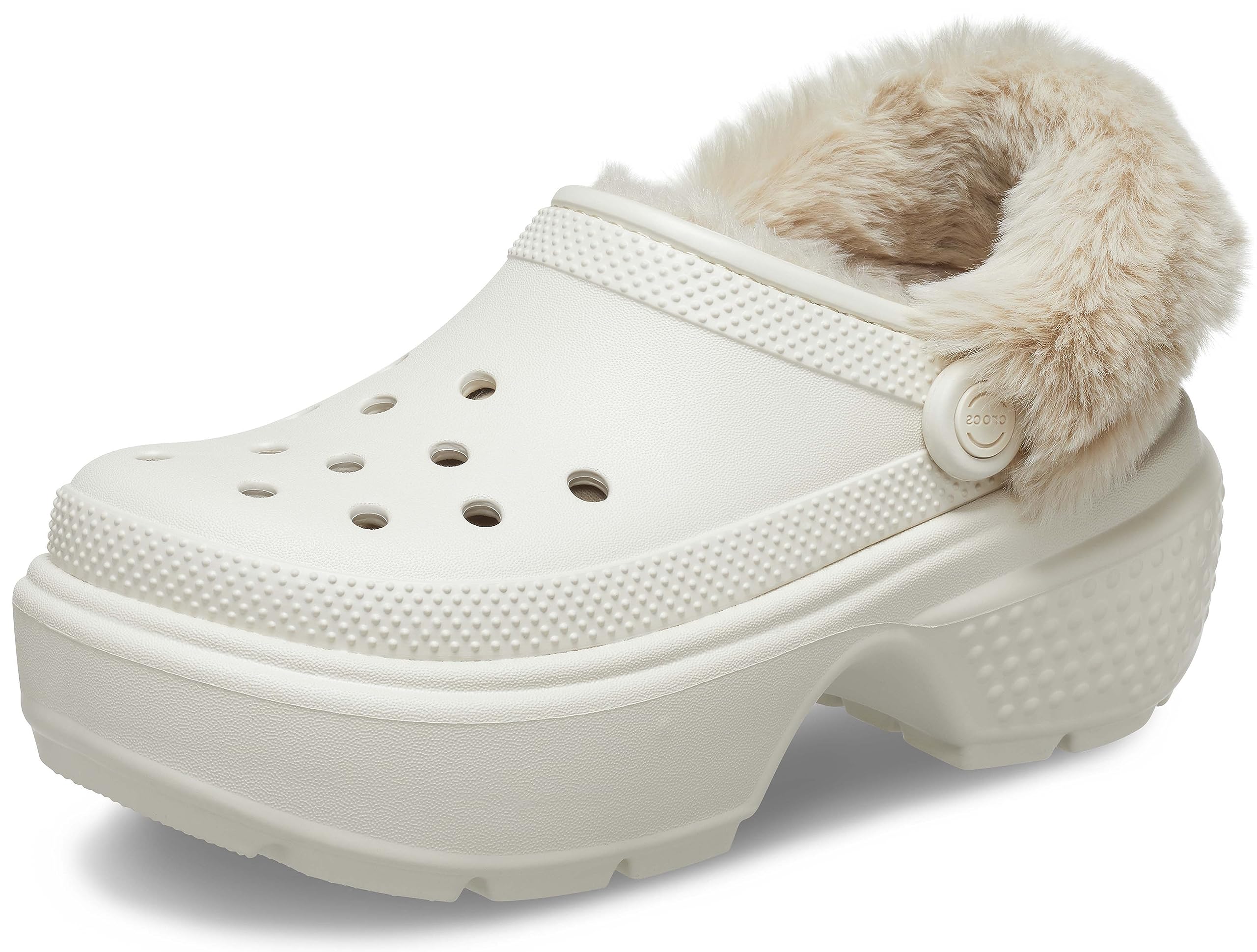 Crocs Unisex Stomp Lined Clog - Comfortable Winter Shoes for Men & Women - Perfect for Indoor, Outdoor & Work Slip-On Clogs