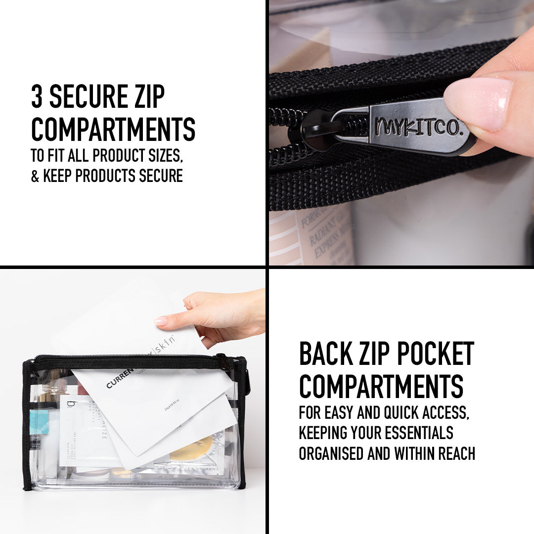 My Skincare Bag - Premium Travel Cosmetic Organizer for Makeup & Toiletries | Perfect for Gym, Travel, and Daily Use
